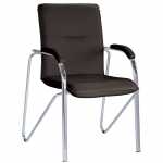 Конференц-кресло Самба Soft Z-11, кожзам черный 