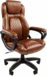 Кресло руководителя CHAIRMAN 432 экопремиум коричневый 
