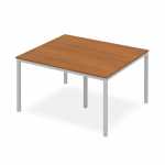 Станция рабочая офисная 140x120.8x75 итал.орех +серый