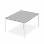 Станция рабочая офисная 120x158x75 серый шагрень + белый