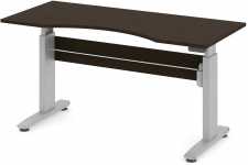 Стол офисный рабочий 180x80x68.5 дуб ферраре