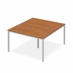 Станция рабочая офисная 140x158x75 итал.орех +серый
