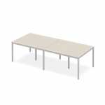 Станция рабочая офисная 280x120.8x75 дуб альпийский + серый