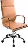 Кресло руководителя CH-993/Сamel  (Экокожа светло-коричневая) 