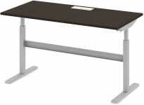 Стол офисный рабочий 160x80x77.5 дуб ферраре