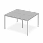 Станция рабочая офисная 140x120.8x75 серый шагрень
